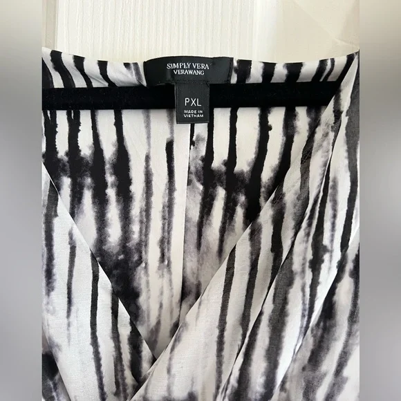 SIMPLY Vera Wang High Low Dress Petite XL - Picture 4 of 5